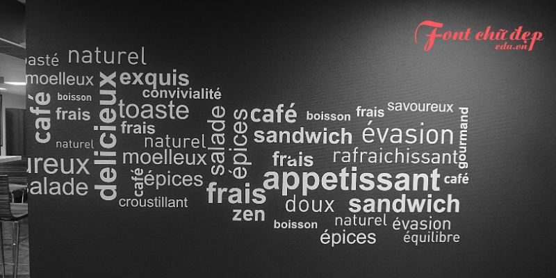Các font chữ được ưa chuộng nhất hiện nay